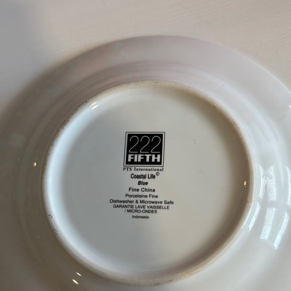 Octopus Design Plate - Blue - Picture 3 of 4